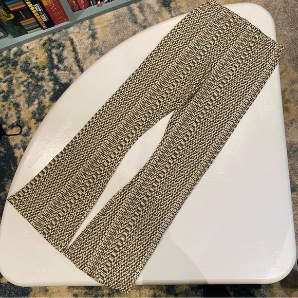 LAST CHANCE iets frans Monogram Flare Pants - Picture 2 of 5